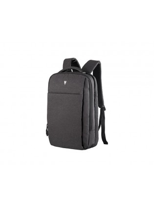 ნოუთბუქის ჩანთა: 2E Backpack Melange 16" Black - 2E-BPN9266BK