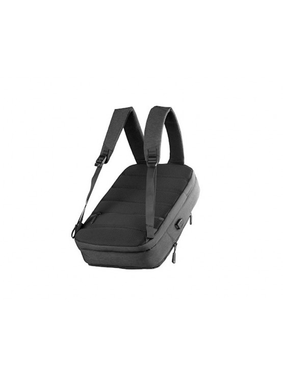 ნოუთბუქის ჩანთა: 2E Backpack Melange 16" Black - 2E-BPN9266BK