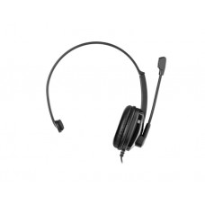 ყურსასმენი: 2E CH12 MONO ON-EAR USB PC HEADSET BLACK - 2E-CH12MU