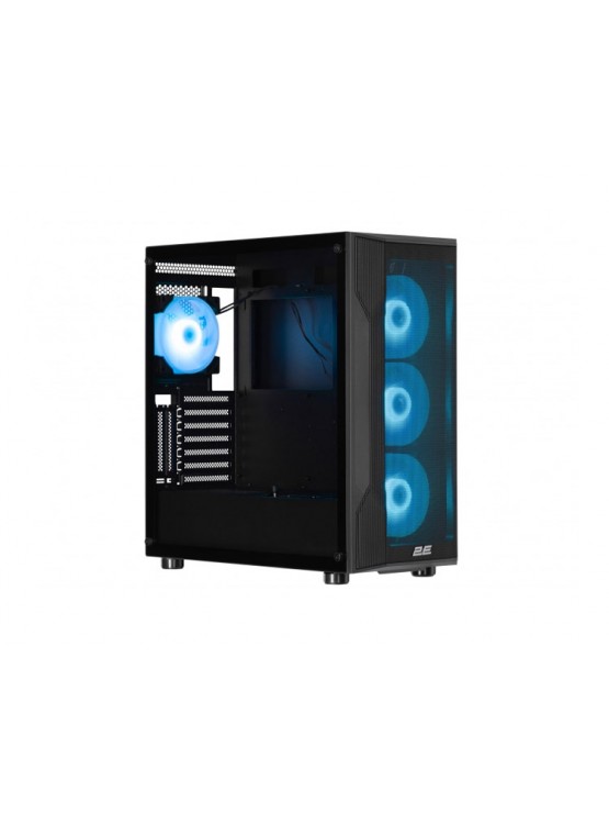 ქეისი: 2E SPLENDOR G4301 Gaming Computer Case 2xUSB Black - 2E-G4301