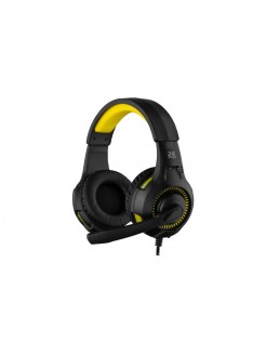 ყურსასმენი: 2E HG300 Gaming Headset Black/Yellow - 2E-HG300BK