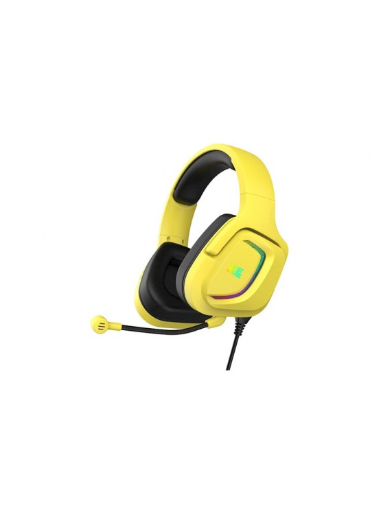 ყურსასმენი: 2E HG340 Wired Gaming Headset RGB Yellow - 2E-HG340YW