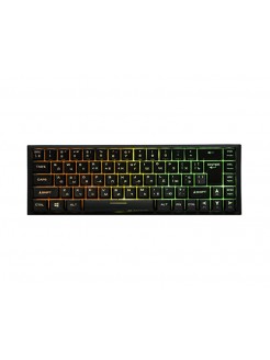 კლავიატურა: 2E Gaming KEYBOARD KG360 RGB WL Black - 2E-KG360UBK