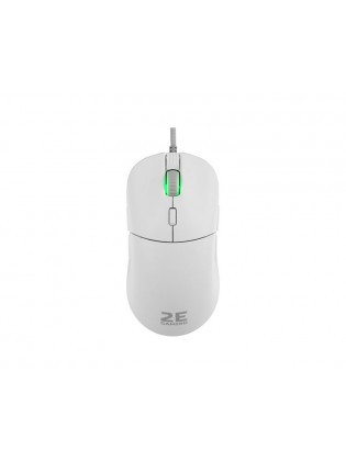 მაუსი: 2E HyperDrive Lite Gaming Mouse RGB White - 2E-MGHDL-WT
