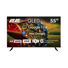 ტელევიზორი: 2E 55A77Q 55" 4K UHD Smart TV HDR Wi-Fi Black - 2E-55A77Q
