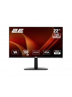 მონიტორი: 2E A2225B 21.5" FHD 100Hz 5ms VGA HDMI - 2E-A2225B-01.EU