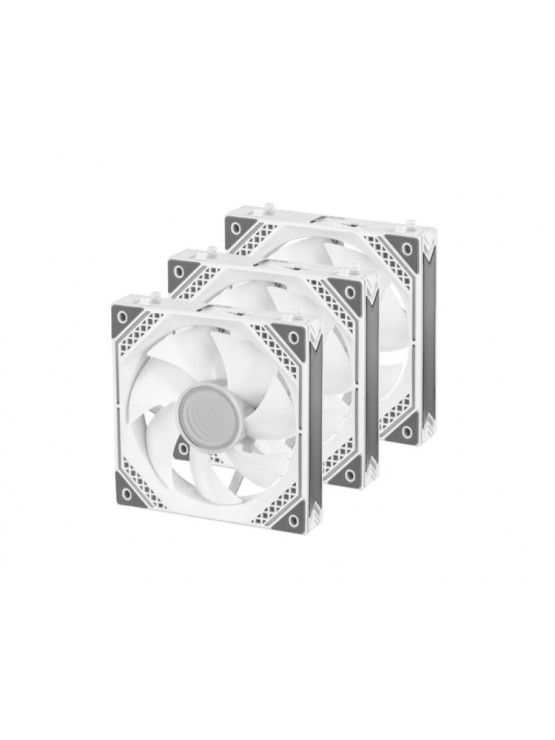 ქულერი: 2E Gaming Air Cool ACF120MW-ARGB 3x120mm 2000rpm White - 2E-ACF120MW-ARGB