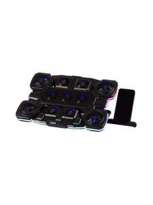ნოუთბუქის სადგამი: 2E CPG-011 Gaming Laptop Cooling Pad Black - 2E-CPG-011
