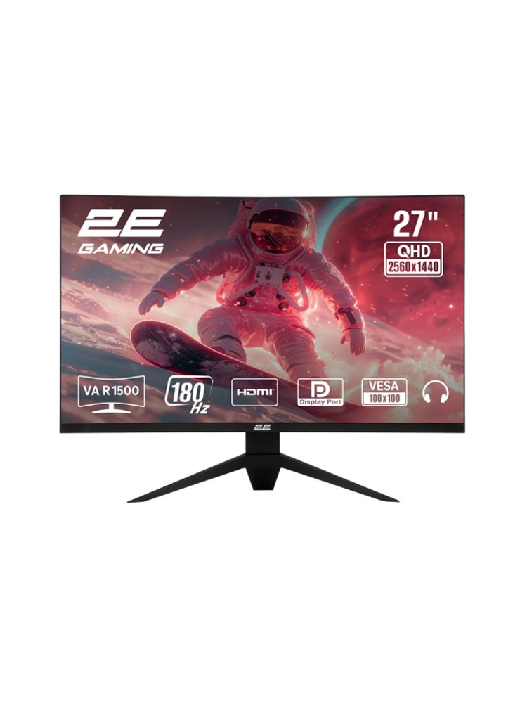 მონიტორი: 2E G2725BV 27" QHD 180Hz 1ms 2xHDMI DP - 2E-G2725BV-01.UA