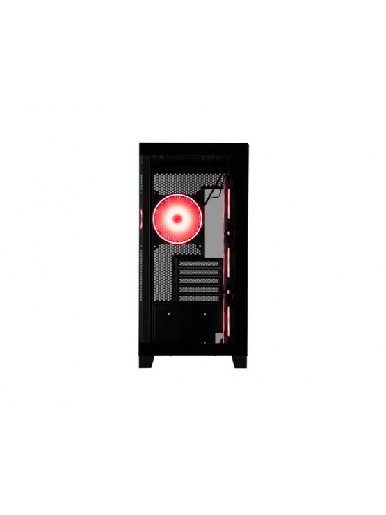 ქეისი: 2E FANTOM GK701B 4x120mm ARGB Fans Mini Tower Black - 2E-GK701B