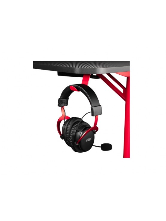 გეიმერული მაგიდა: 2E OTOROSHI Gaming Black/Red - 2E-GT-OTO-BKRD