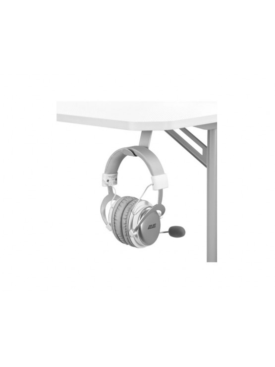 გეიმერული მაგიდა: 2E OTOROSHI Gaming White/Grey - 2E-GT-OTO-WTGR