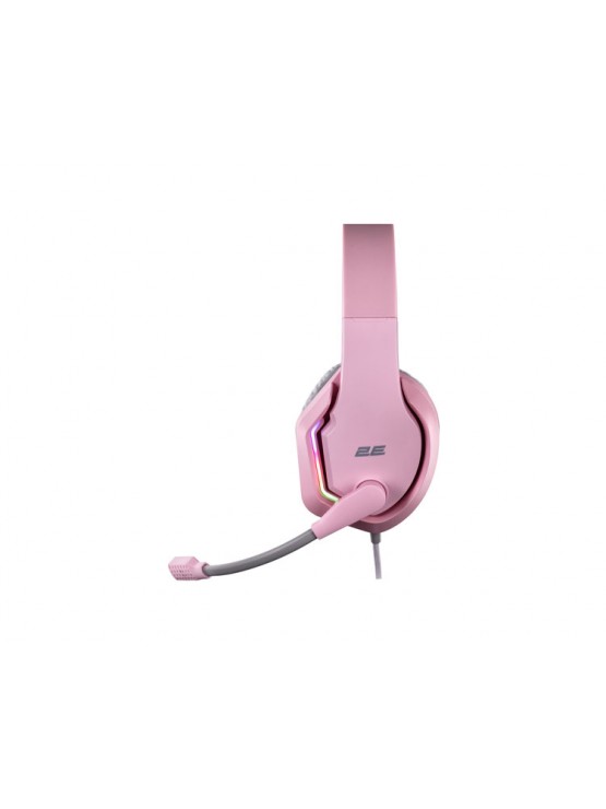 ყურსასმენი: 2E HG315 RGB USB 7.1 Gaming Headset Pink - 2E-HG315PK-7.1