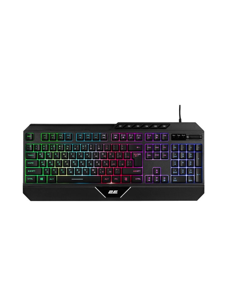 კლავიატურა: 2E KG315 RGB Wired Gaming Keyboard Black - 2E-KG315UBK_AK
