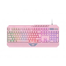 კლავიატურა: 2E KG315 RGB Gaming Keyboard Pink - 2E-KG315UPK