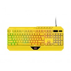კლავიატურა: 2E KG315 RGB Gaming Keyboard Yellow - 2E-KG315UYW