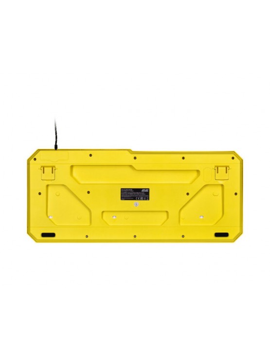 კლავიატურა: 2E KG315 RGB Gaming Keyboard Yellow - 2E-KG315UYW