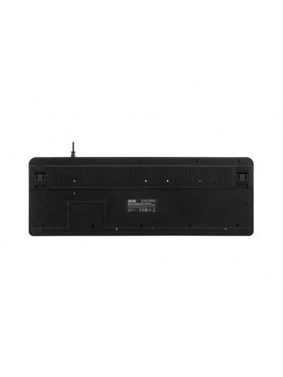 კლავიატურა: 2E KS1100 Wired Membrane keyboard Black - 2E-KS1100UB_UA