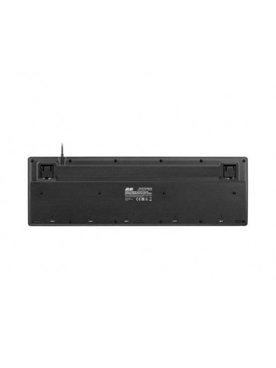 კლავიატურა: 2E KS131 Wired Membrane keyboard Black - 2E-KS131UB_UA