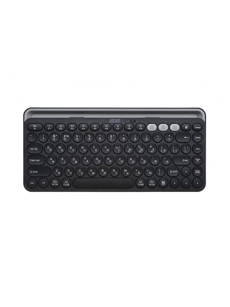 კლავიატურა: 2E KS250 Wireless Keyboard Black/Grey - 2E-KS250WBK_UA