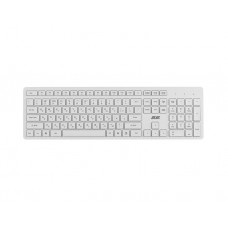 კლავიატურა: 2E KS260 Membrane Wireless Keyboard White - 2E-KS260WWH_UA
