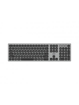 კლავიატურა: 2E KS270 Scissor Wireless Keyboard Grey/Black - 2E-KS270WBGR