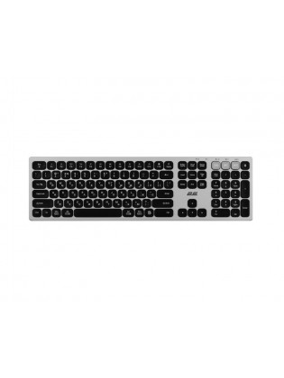 კლავიატურა: 2E Scissor KS270 USB Wireless Keyboard Grey/Black - 2E-KS270WBGR_UA