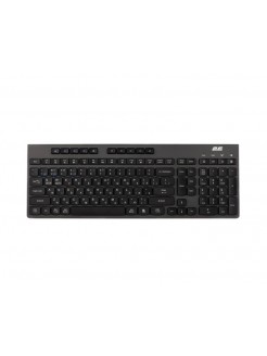 კლავიატურა: 2E KS280 Wireless Membrane Keyboard Black/Grey - 2E-KS280WBGR_UA