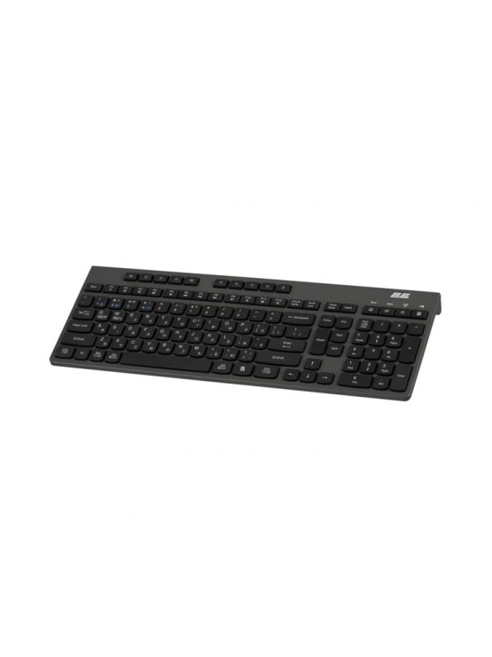 კლავიატურა: 2E KS280 Wireless Membrane Keyboard Black/Grey - 2E-KS280WBGR_UA