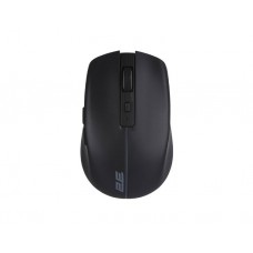 მაუსი: 2E MF270 Rechargeable White LED Wireless Mouse Black - 2E-MF270WBK