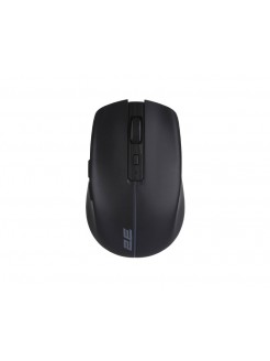 მაუსი: 2E MF270 Rechargeable White LED Wireless Mouse Black - 2E-MF270WBK