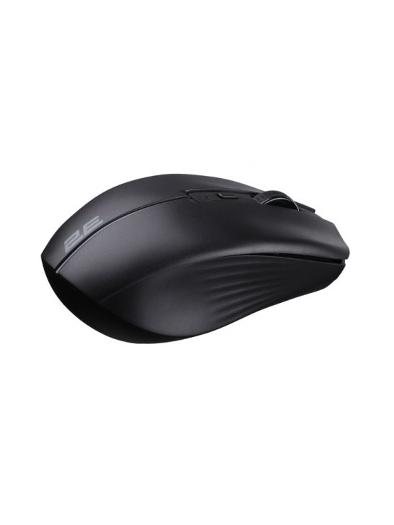მაუსი: 2E MF270 Rechargeable White LED Wireless Mouse Black - 2E-MF270WBK
