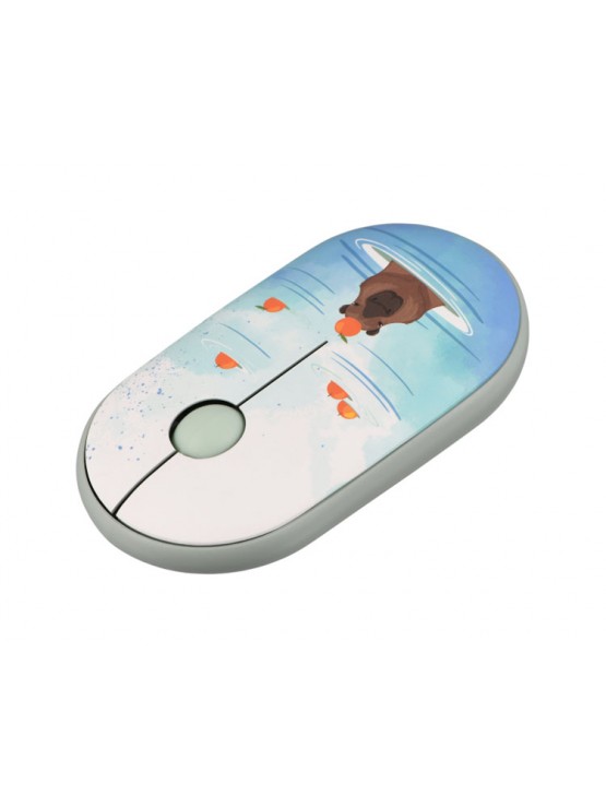 მაუსი: 2E MF300 CAPYBARA:TANGERINE Silent WL BT Mouse Green - 2E-MF300WCAPIBARAGN