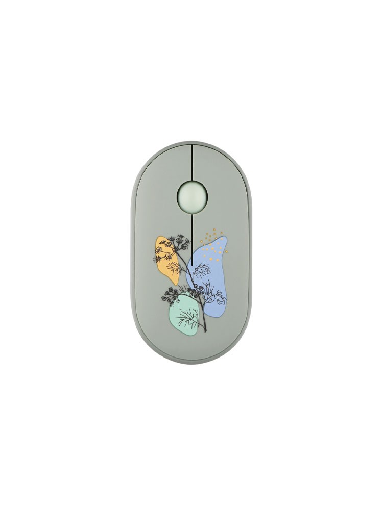 მაუსი: 2E MF300 FLORA:DILL Silent WL BT Mouse Green - 2E-MF300WFLORAGN