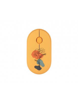 მაუსი: 2E MF300 FLORA:POPPY Silent WL BT Mouse Yellow - 2E-MF300WFLORAYW