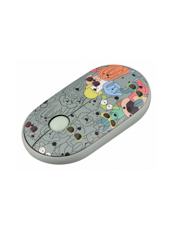 მაუსი: 2E MF300 PETS:DOGS Silent WL BT Mouse Green - 2E-MF300WPETSGN