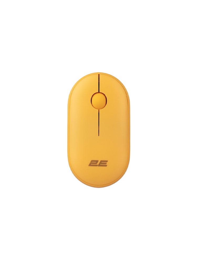 მაუსი: 2E MF300 Silent WL BT Mouse Sunny-Yellow - 2E-MF300WYW