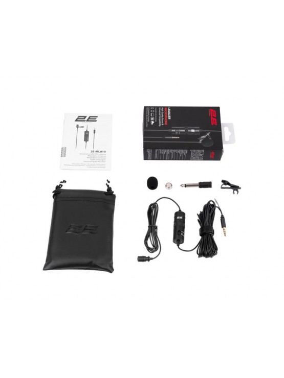 მიკროფონი: 2E ML010 Lavalier Microphone - 2E-ML010