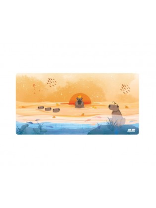 მაუს პადი: 2E CAPYBARRA Mouse Pad L Yellow - 2E-PAD-L-CAPY-YELLOW