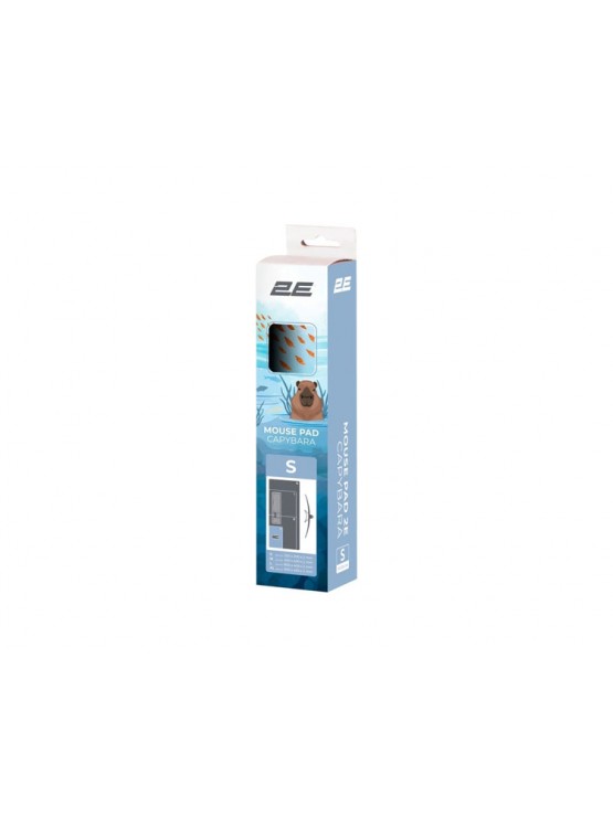 მაუს პადი: 2E CAPYBARRA Mouse Pad S Blue - 2E-PAD-S-CAPY-BLUE