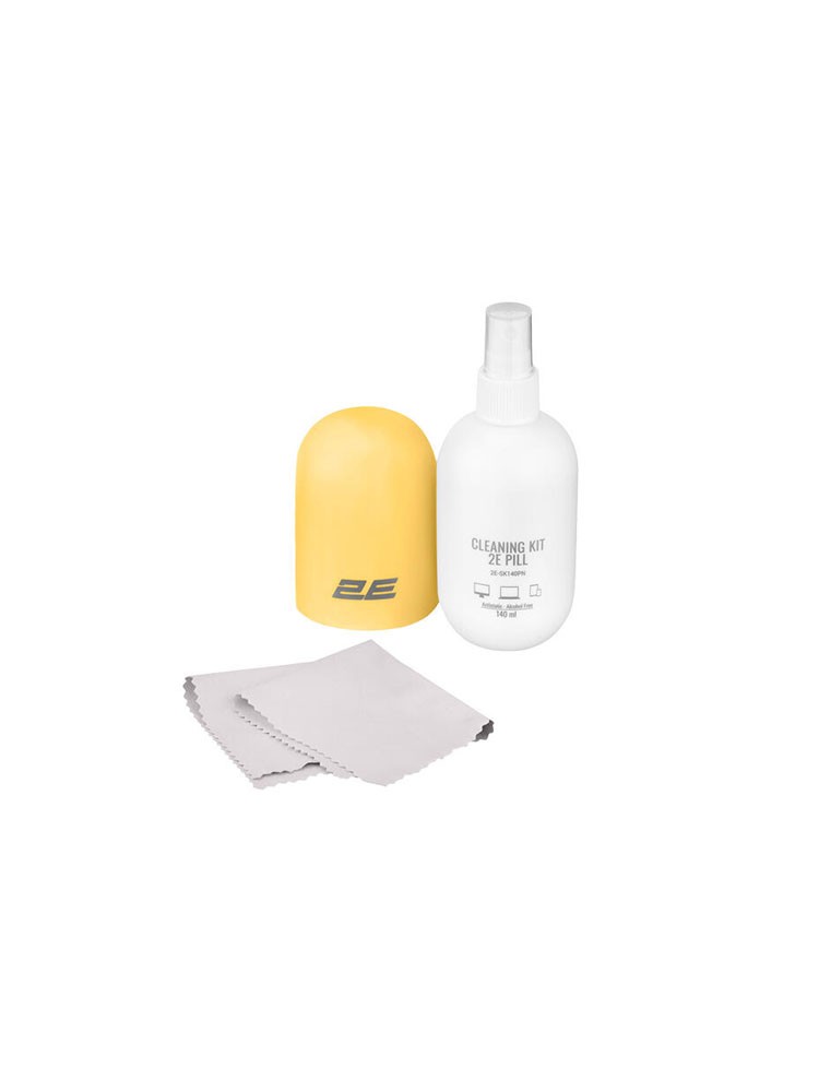 საწმენდი: 2E PILL cleaning kit 140ml White/Yellow - 2E-SK140YW