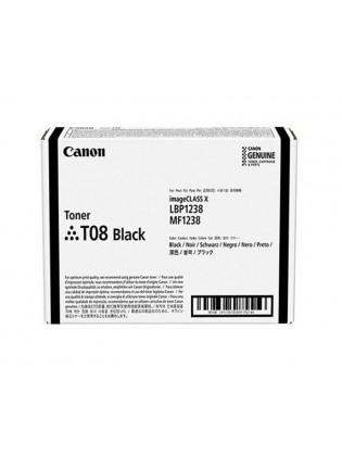 კარტრიჯი: Canon CRG-T08 for I-sensys X1238 Toner Black - 3010C006AA
