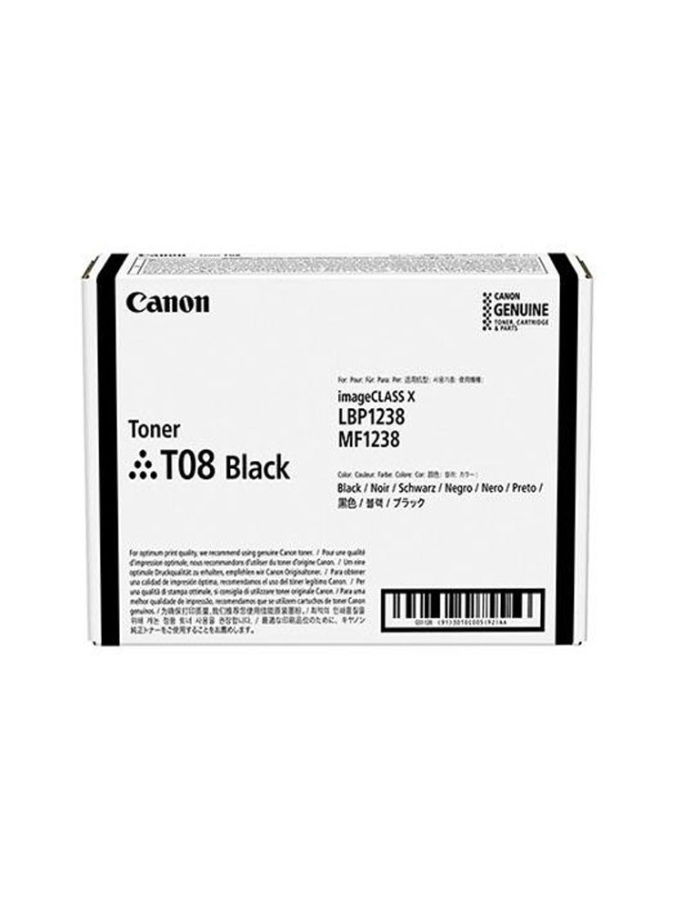 კარტრიჯი: Canon CRG-T08 for I-sensys X1238 Toner Black - 3010C006AA