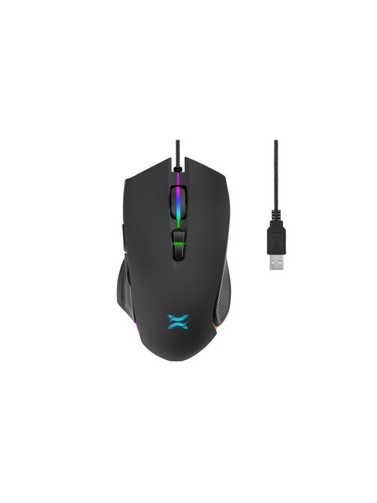 მაუსი: NOXO SOULKEEPER RGB Gaming Mouse Black