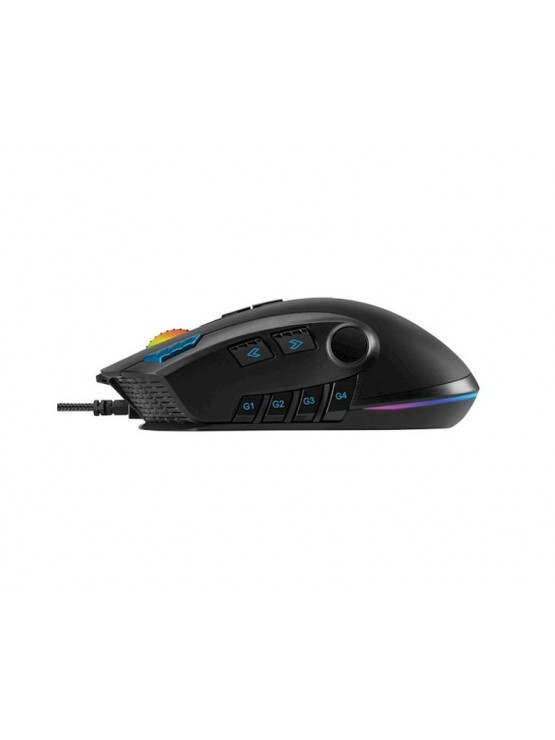 მაუსი: NOXO NIGHTMARE RGB Gaming Mouse Black