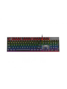 კლავიატურა: NOXO RETALIATION Mechanical Rainbow Backlit Gaming Keyboard BLUE Switch EN/RU Black