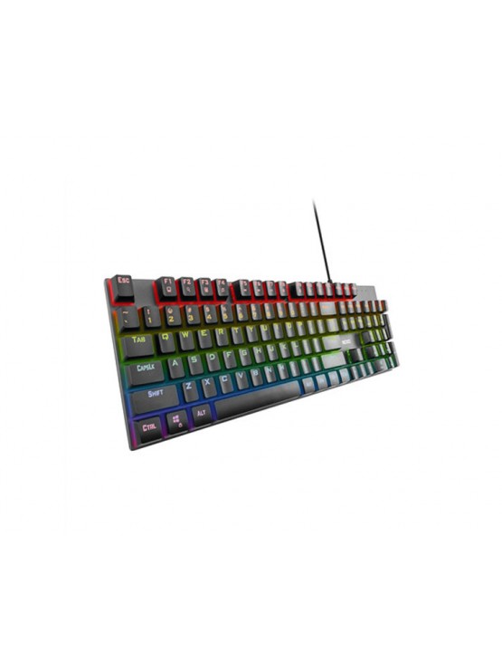 კლავიატურა: NOXO RETALIATION Mechanical Rainbow Backlit Gaming Keyboard BLUE Switch EN/RU Black