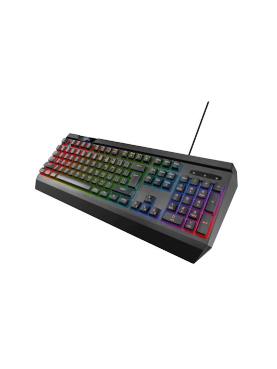კლავიატურა: NOXO Origin Gaming keyboard Ergonomic rainbow backlit