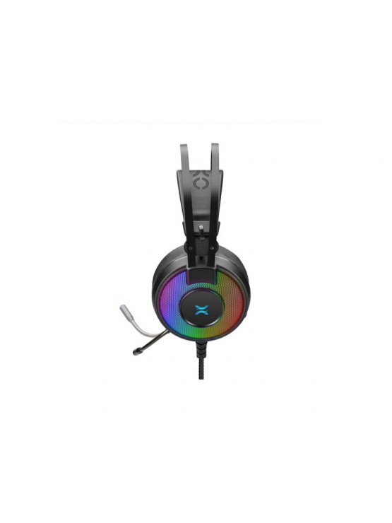 ყურსასმენი: NOXO CYCLONE Rainbow illuminated Gaming Headset Black