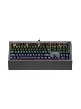 კლავიატურა: NOXO CONQUEROR Mechanical Rainbow Backlit Gaming Keyboard BLUE Switch EN/RU Black